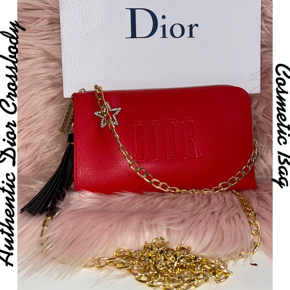 Authentic Dior Crossbody Cosmetic Bag - Picture 4 of 12